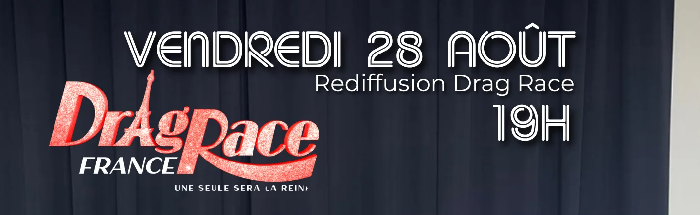 Soirée Retransmission finale Drag Race France + Bingo !